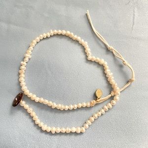 Lotus & Luna Freshwater Pearl Choker Necklace